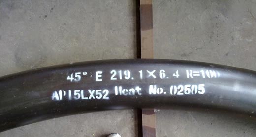 API 5L X52 弯管